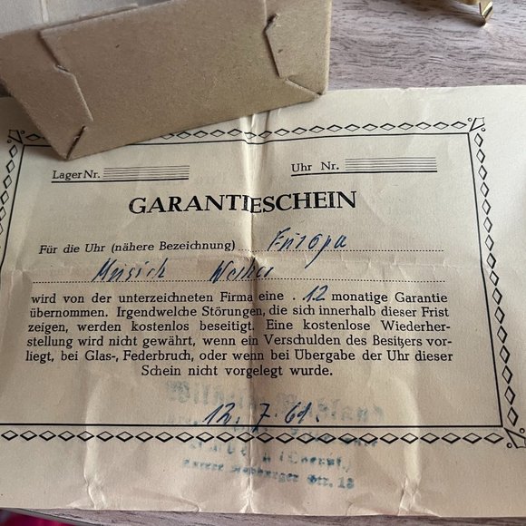 EUROPA MUSIC ALARM GOLDTONE - Picture 4 of 5